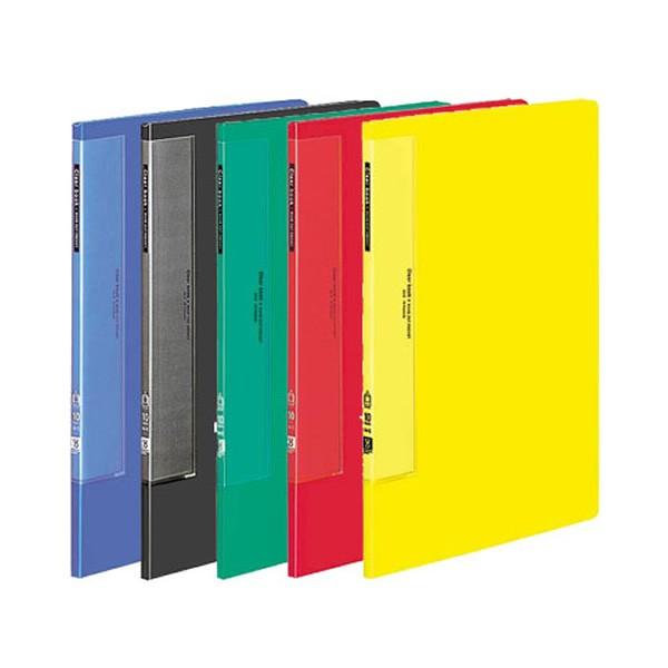 【全5色！A4-S・縦型】コクヨ／クリヤーブック＜ウェーブカットポケット・固定式＞（ラ-T550）書...