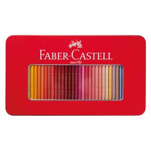 シヤチハタ／ファーバーカステル 水彩色鉛筆 100色セット（TFC-WCP/100C）筆、鉛筆、消しゴム、削り器がセット｜bungle