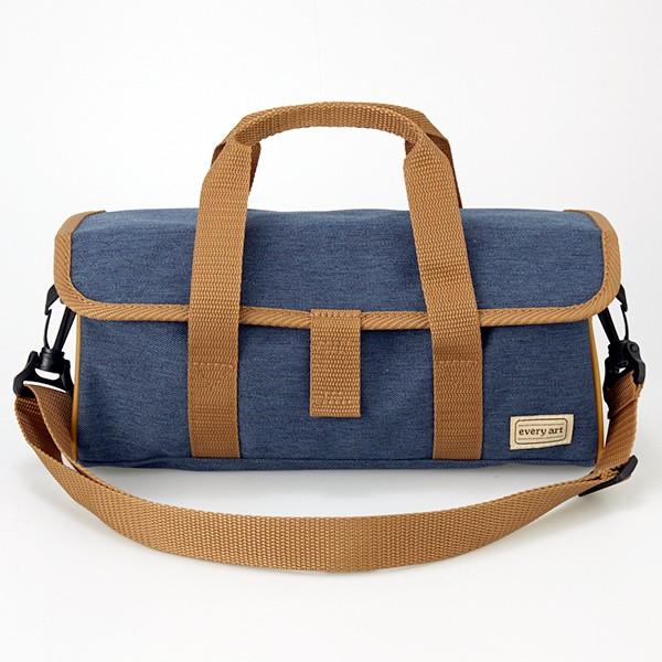 送料無料！ぺんてる 絵の具セット 杢調スケッチセット 青（ZST30-CN）帆布生地のスケッチセット...