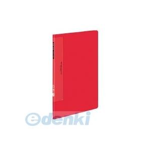 コクヨ（KOKUYO） ［ラ−T550R］ クリヤーブックウェーブカット固定式A4縦10枚赤 ラ−T...