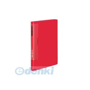 コクヨ（KOKUYO） ［ラ−T570R］ クリヤーブックウェーブカット固定式A4縦40枚赤 ラ−T...