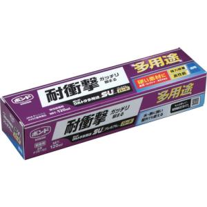 あすつく対応 「直送」 コニシ 05150 ボンドウルトラ多用途ＳＵプレミアムハード １２０ｍｌ 透明 398-1282 ポイント10倍｜bungoot