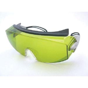 あすつく対応 「直送」 リケン  RS80V レーザー用一眼型保護メガネ ＣＯ２用 メガネ併用可 グリーン ポイント10倍｜bungoot