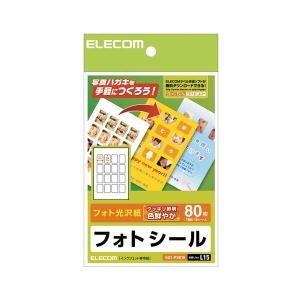 ELECOM エレコム EDT-PSK16 フォトシール ハガキ用 EDTPSK16