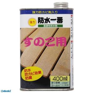 日本特殊塗料  4935185016354 浸透性防水剤 強力防水一番 すのこ用 400ml 透明 ポイント10倍｜bungoot