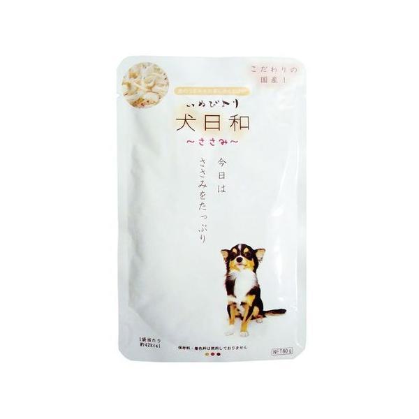 わんわん  4532066003801 犬日和レトルト ささみ 80g