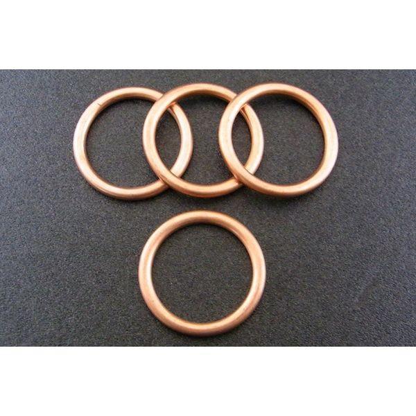 ALBA アルバ  EGM-07-4 エキゾーストマフラーガスケット【4個入】／クラブマン／ホーネッ...