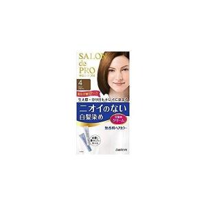 4904651178728 【36個入】 サロンドプロ無香料ヘアカラー早染めクリーム（白髪用）4 ライトブラウン【キャンセル不可】