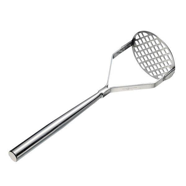 4967151173334 山儀工業所 18−8パイプ柄業務用ポテトマッシャー 小 φ80