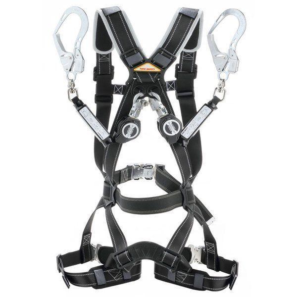 トーヨーセーフティ（TOYO SAFETY） FGH144W フルハーネス型巻取式 ロック装置付き ...
