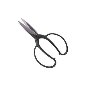 佐保 佐助型 大久保鋏 3寸5分刃 青紙鋼 カシメ止め 総手造り鍛造品