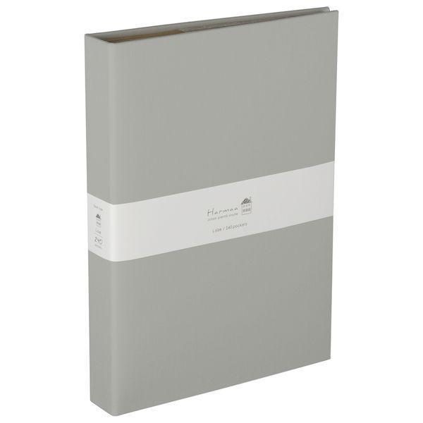 ナカバヤシ A-HR3P-101-N ハルマー／1PLアルバム／L判3段240枚／グレー AHR3P...