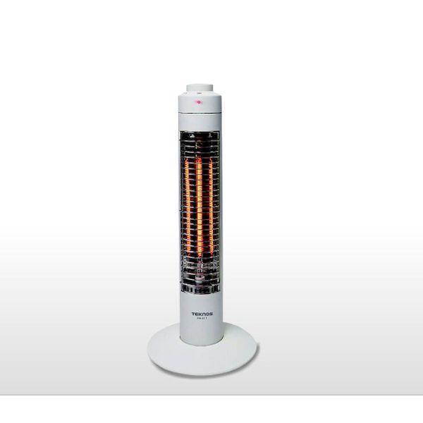 テクノス TEKNOS PH-319 スリムハロゲンヒーター300W コードフック付 PH319