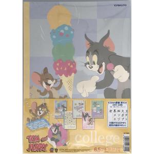 キョクトウ KYOKUTO ノート トムとジェリー 5柄 5冊セット ドット入 B5 6.5mm罫 U17905 TOM and JERRY文房具 学校 新学期 入学準備