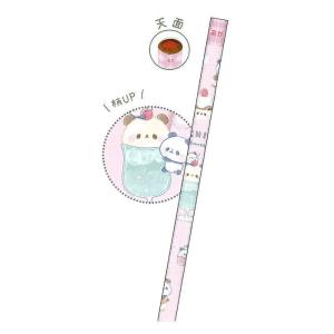 カミオジャパン もちもちぱんだ 赤鉛筆 おやつの時間 丸軸 オシャレ プレゼント 日本製