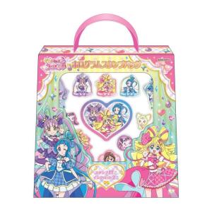 ドキドキ!プリキュア 映画館用 スタンディPOP 未使用・未組立品 サンスター文具 キミとアイドルプリキュア ホログラムスタンプバッグ