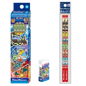 ショウワノート ポケモン かきかた鉛筆 6B 六角軸 4本組 4901772312116