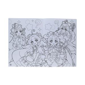 名探偵プリキュア! B5 ぬりえ A柄 女の子...の詳細画像1