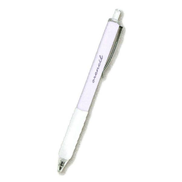 クーリア 折れにくい鉛筆 ノック式オレンシル ラベンダー B芯 書ける消せる、芯まで金属の鉛筆 削り...