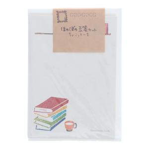 ほのぼの豆箋 セット 読書 ミニレター 日本製 便箋 メッセージ かわいい オシャレ 第一印刷｜bungu-mori