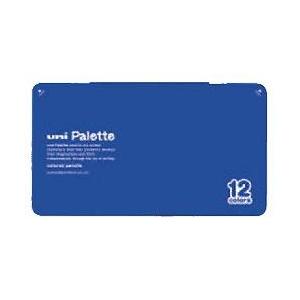 三菱鉛筆 uni Palette 色鉛筆 12色 880級 学童用 名入れ お祝い 入学 記念品 プレゼント お絵描き｜bungu-mori