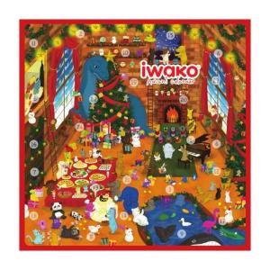 イワコー クリスマス アドベントカレンダー おもしろ消しゴム 2022 日本製 お楽しみ プレゼント お祝い 限定