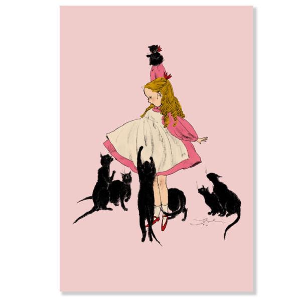 アクティブコーポレーション くらはしれい ポストカード ねことわたし メッセージカード お祝い プレ...