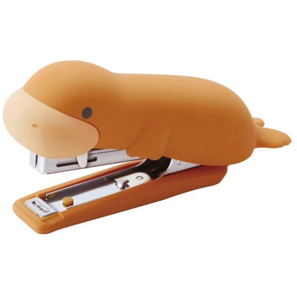 マックス ホッチキス シリコンカバー つめたいうみのいきもの せいうち HD-10NX/S WR 限...