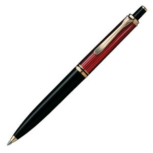 ペリカン スーベレーン K400 ボールペン 赤縞 人気 高級 ギフト 名入れ無料 プレゼント 祝い｜bungu-mori