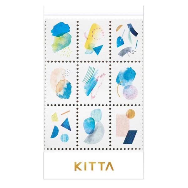 キングジム KITTA SPECIAL マスキングシール ニュアンス 切手風 デコレーション ラッピ...
