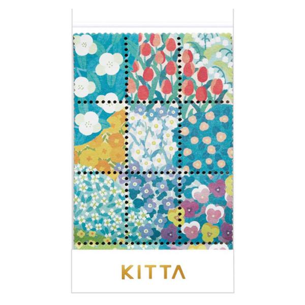 キングジム KITTA SPECIAL マスキングシール ガーデン 切手風 デコレーション ラッピン...