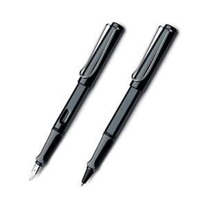 LAMY サファリ 万年筆・ローラーボール 2本セット ロングセラー 名入れ プレゼント お祝い 人...