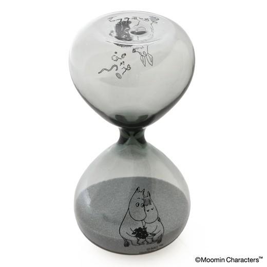 カラフルに彩る砂時計 ハイタイド ムーミン砂時計Mサイズ（5分計） グレー
