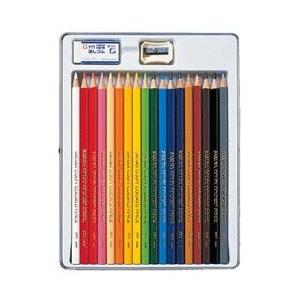 サクラクレパス クーピー色鉛筆 18色缶 消し...の詳細画像1