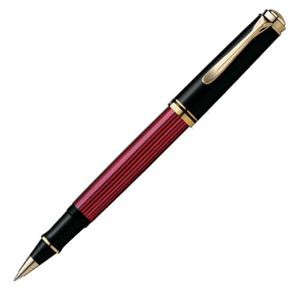 ペリカン スーベレーン R400 ローラーボールペン 赤縞 人気 高級 ギフト 名入れ無料 プレゼン...