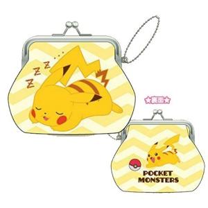 ピカチュウの絵柄がキュート ポケットモンスター がまぐちM イエロー