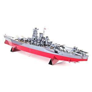テンヨー メタリックナノパズル プレミアム マルチカラー 戦艦大和 立体パズル 精密モデル 美しい ...