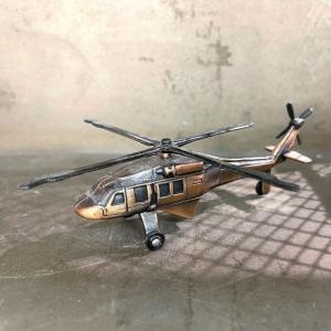 アンティークシャープナー ヘリコプター レトロ 鉛筆削り コレクション プレゼント 置物｜bungu-mori