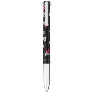 三菱鉛筆 ディズニー スタイルフィット 3色ホルダー AFブラック カスタマイズペン 多機能 プレゼント コレクション グッズ お気に入り｜bungu-mori