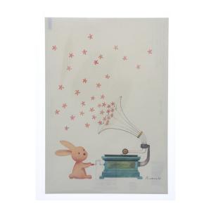 ユージン ポストカード 山田和明 モーツアルトのウサギ オシャレ プレゼント メッセージカード