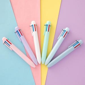 クリスマス10色カラーボールペン 粗品 プチギフト 文具 文房具 子ども