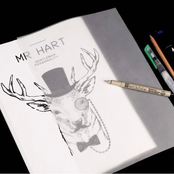 上質な トレーシングペーパー 写し絵 イラスト紙 トレース紙 半透明紙 転写ペーパー A4 書道 描...