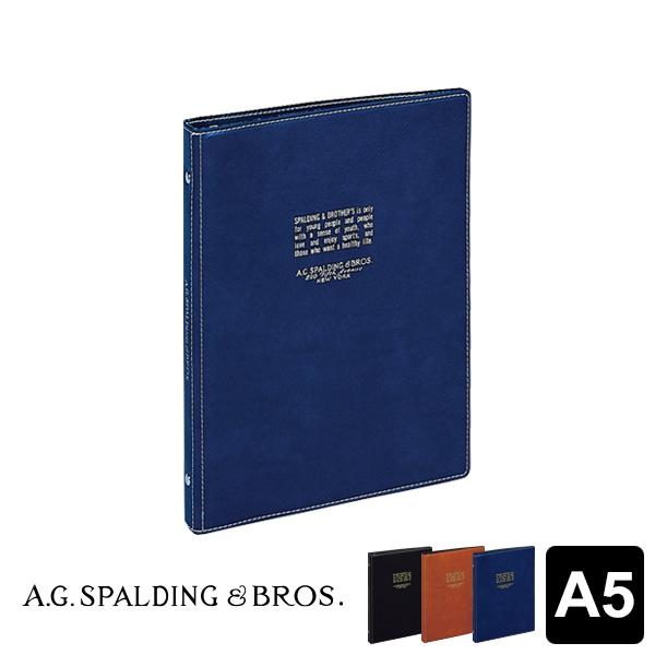 本日Point+5% A.G.SPALDING ＆ BROS. ビジネスバインダー・A5サイズ・20...