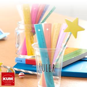 KUM クム ルーラー 17cm定規 かわいい（*）