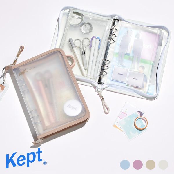 本日Point5% Kept ケプト マルチ収納ファイル A5 透明 限定色 推し活 ケース ポーチ...