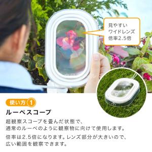 超観察スコープ 2.5倍 自由研究 小学生 子...の詳細画像4