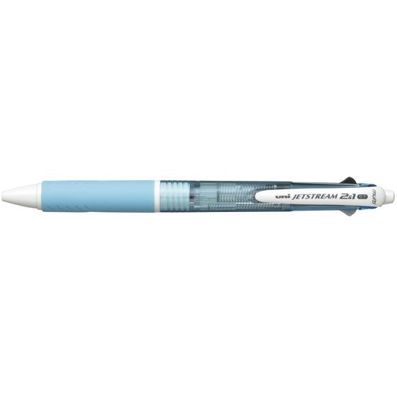 三菱鉛筆 3機能ジェットストリーム2+1 軸色水色 MSXE350007.8