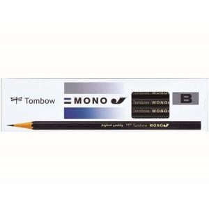 トンボ鉛筆 鉛筆モノJ B 12本 MONO-JB｜bungubin