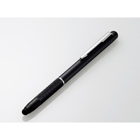エレコム/タブレットPC用タッチペン ロングタイプ ブラック/P-TPALBK