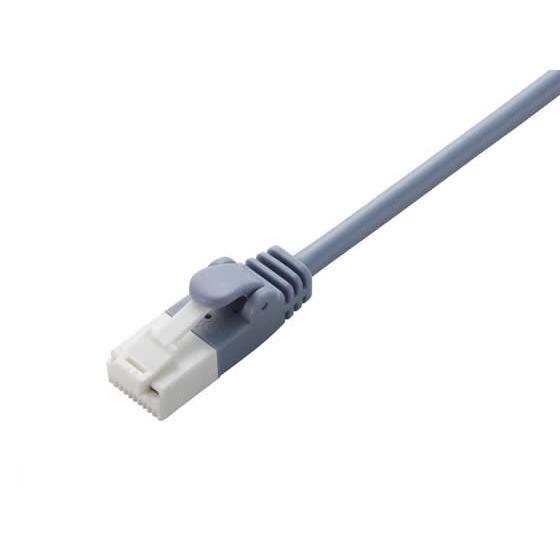 エレコム カテゴリー6やわらか LANケーブル 1m ブルー LD-GPYT BU10